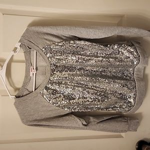 Sequin sweatershirt